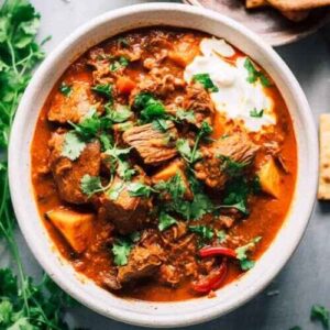 Lamb curry