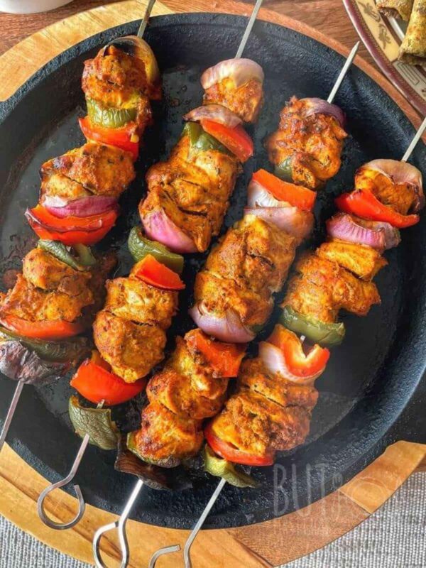 chicken tikka kebab