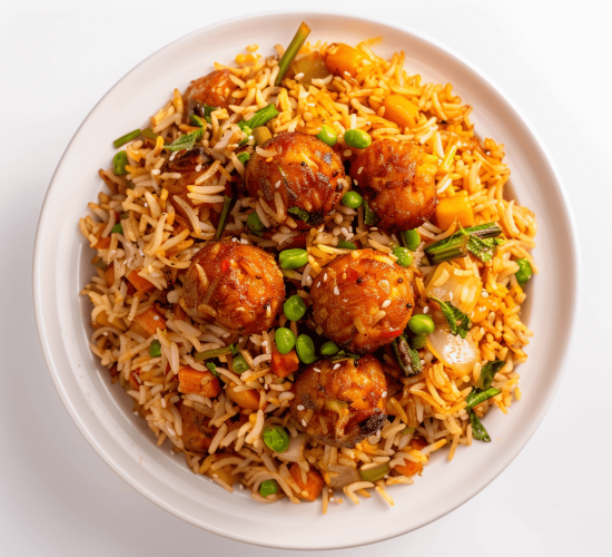 Manchurian biryani in Canberra Manchurian biryani