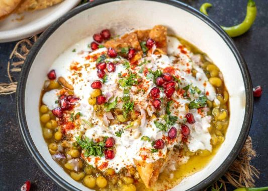 Samosa Chaat in Canberra Samosa Chaat